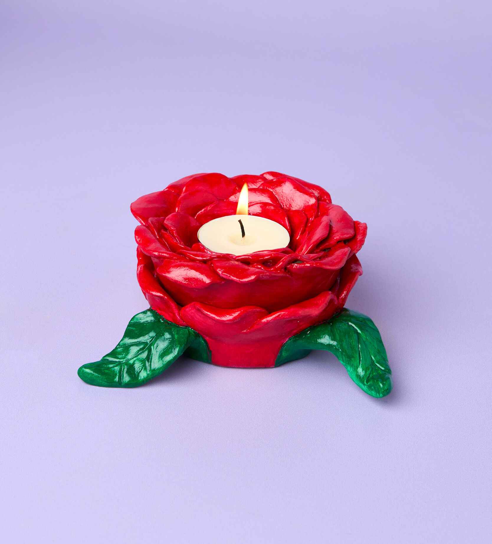 Pott'd Projects Eternal Rose portatealight rosa kit