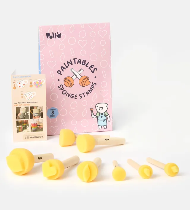 Pott'd Extras and Accessories Schwammstempel timbri spugna ceramica