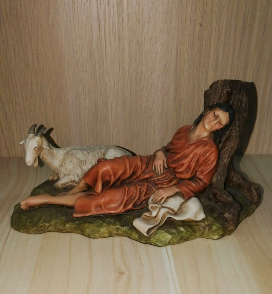 Ditta Montanini Landi 1515 dormiente 15 cm statuina presepe