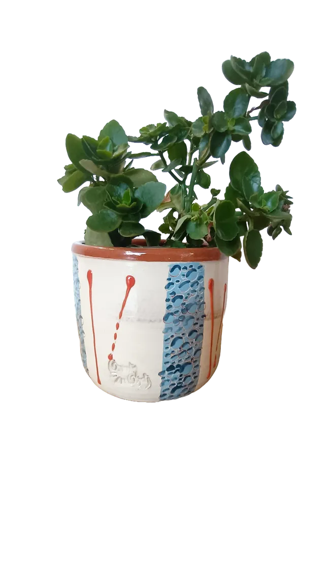 OrientéObjets Figuerolles Cache-pot coprivaso ceramica