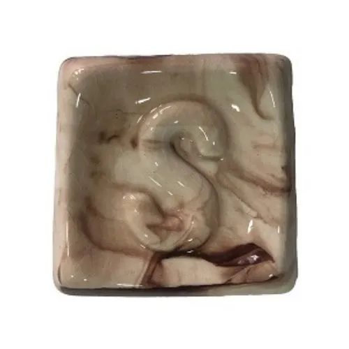 CERCO Water Marbling EBR 588 colore ebru rosso marrone