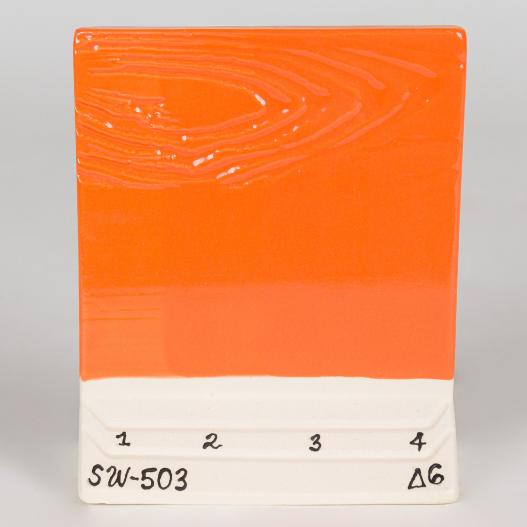 Mayco Foundations Orange Gloss smalto ceramico arancione