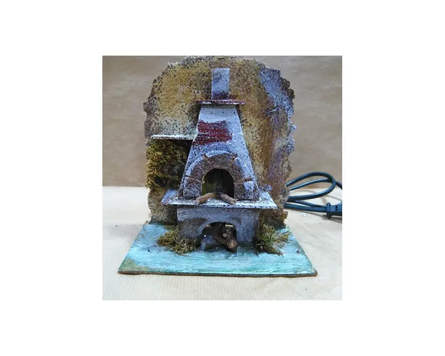 Ditta Montanini Forni ART52 L-13 H-15 P-7,5 forno sughero luce