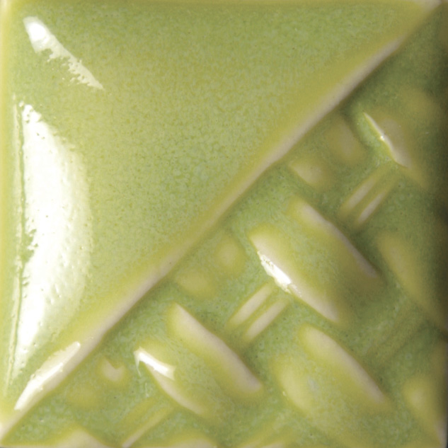 Cerama Stoneware Green Opal smalto ceramico giallo-verde