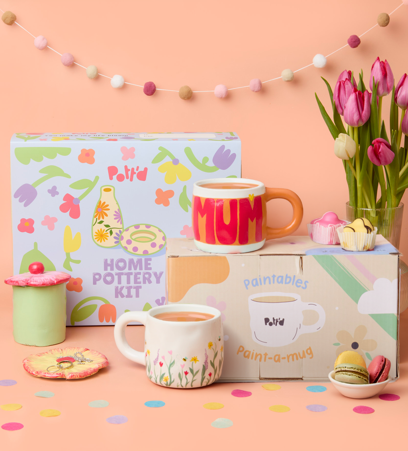 Pott'd Bundles Gift Mamma bundle ceramica regalo