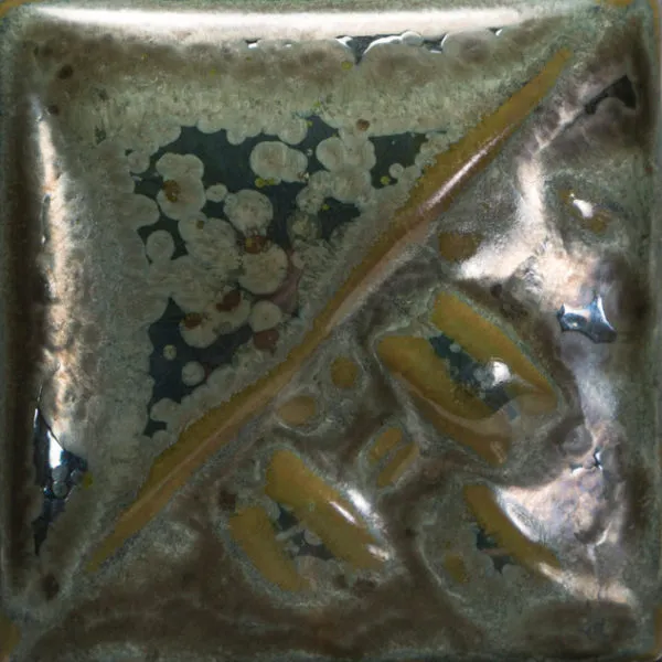 Mayco Stoneware Speckled Toad smalto ceramico verde oliva