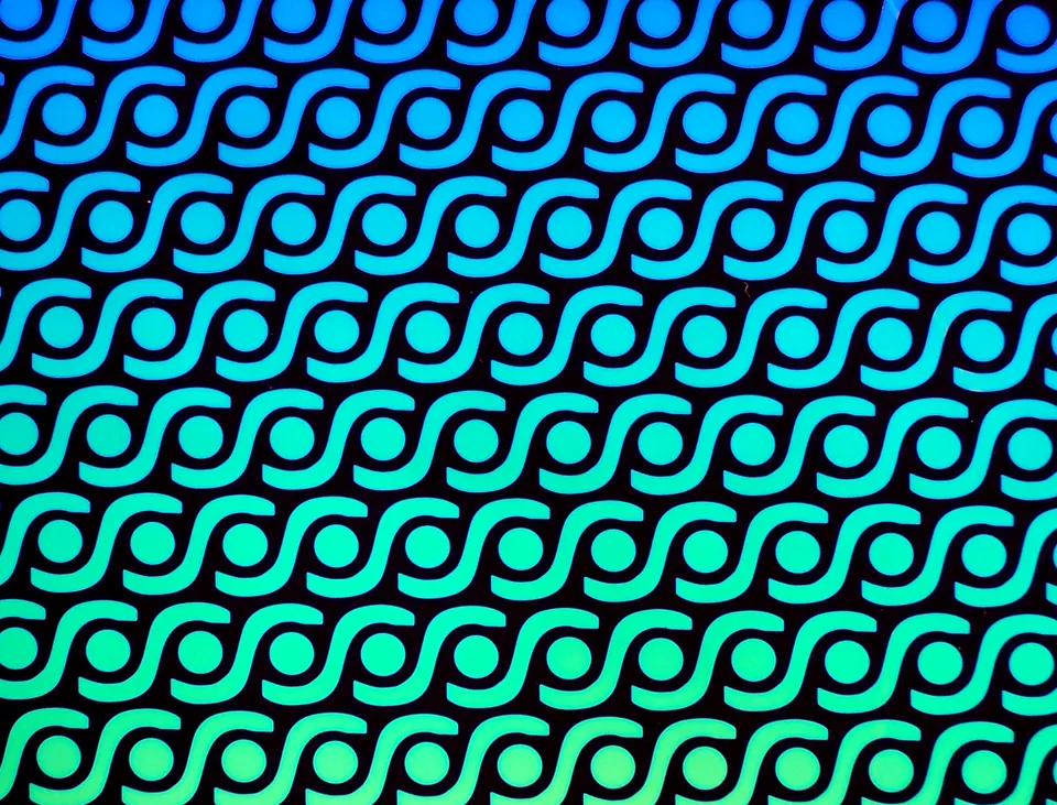 Cbs Borderline Rings Rainbow #2 vetro quarter sheet