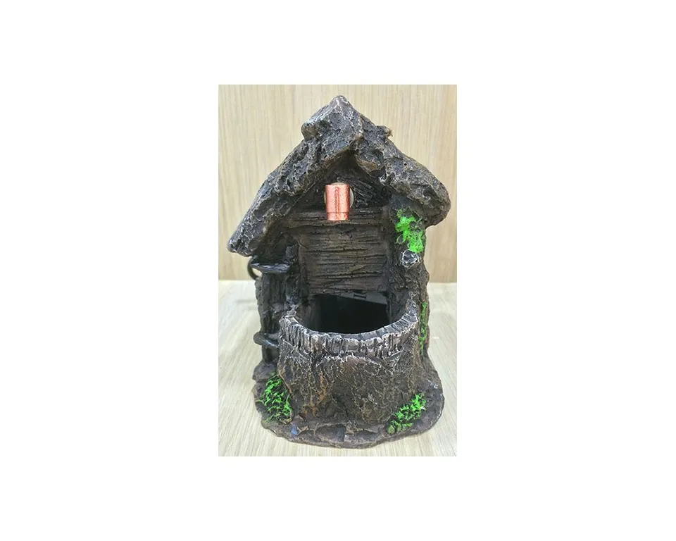 Montanini Fontana 84449-2 in resina H 11 cm accessorio presepe