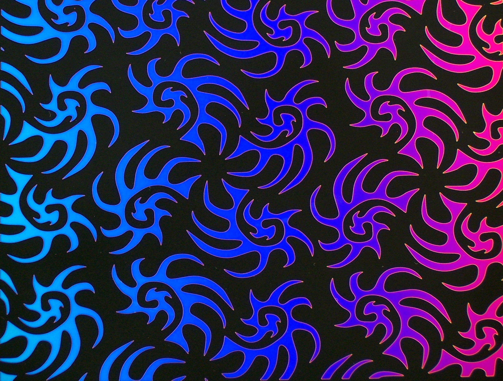 CBS Dichroic Borderline Nautilus Rainbow vetro quarter sheet