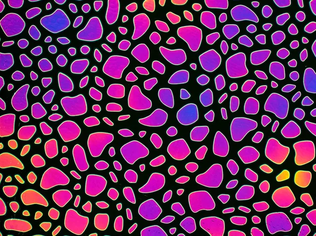 Cbs Dichroic Borderline River Rock vetro fusione aurora