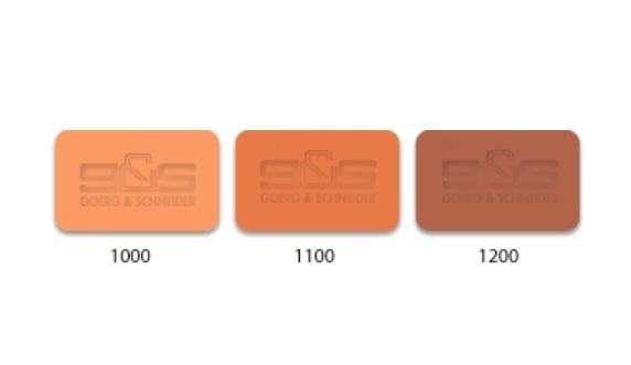 G&S 354 impasto ceramico gres rosso con chamotte