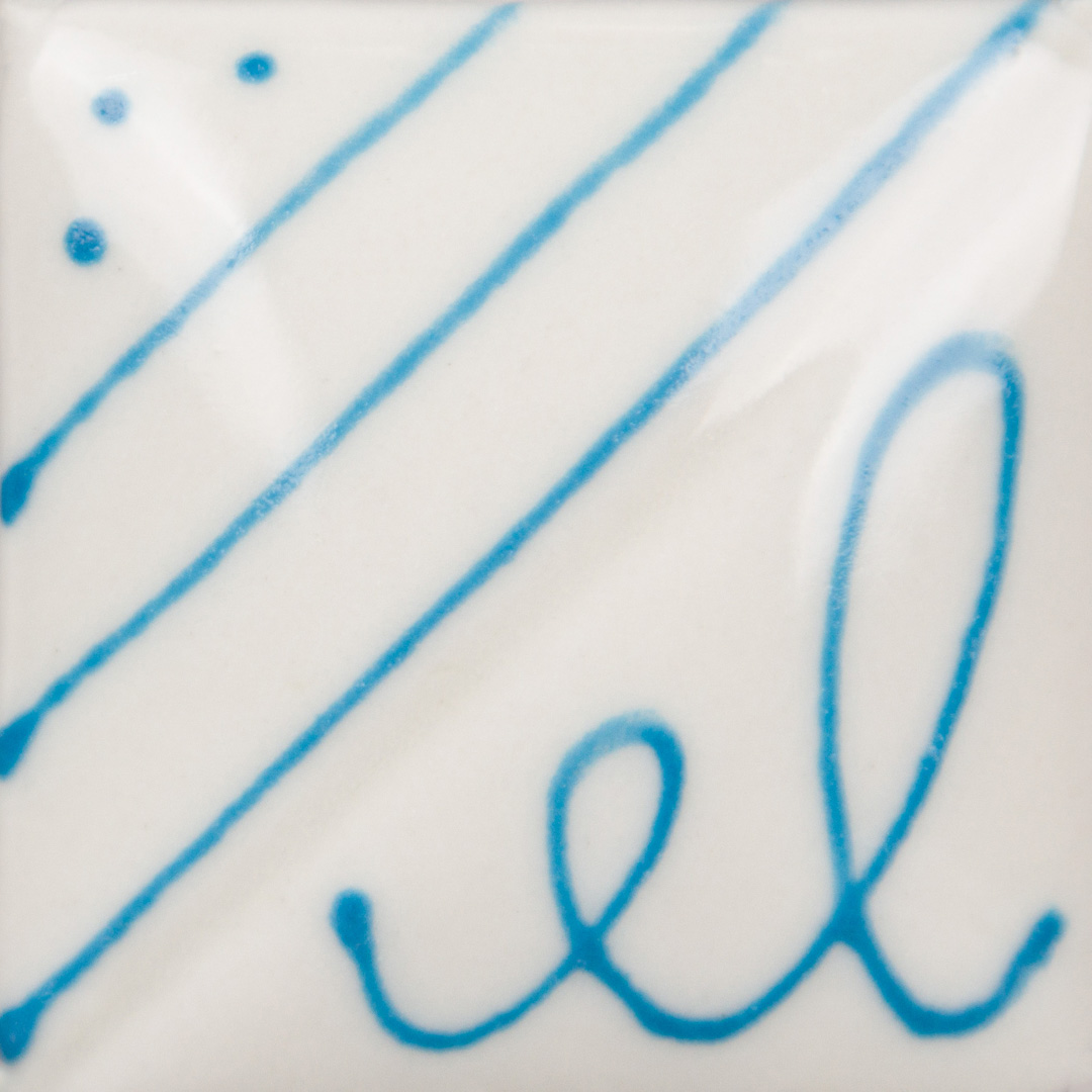 Mayco Designer Liner Bright Blue smalto ceramica blu