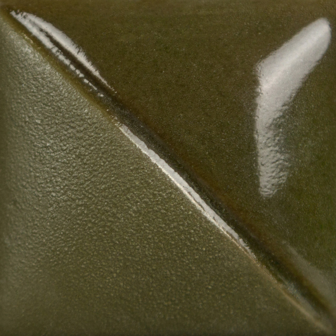 Mayco Stroke & Coat Olive smalto ceramica coprente lucido