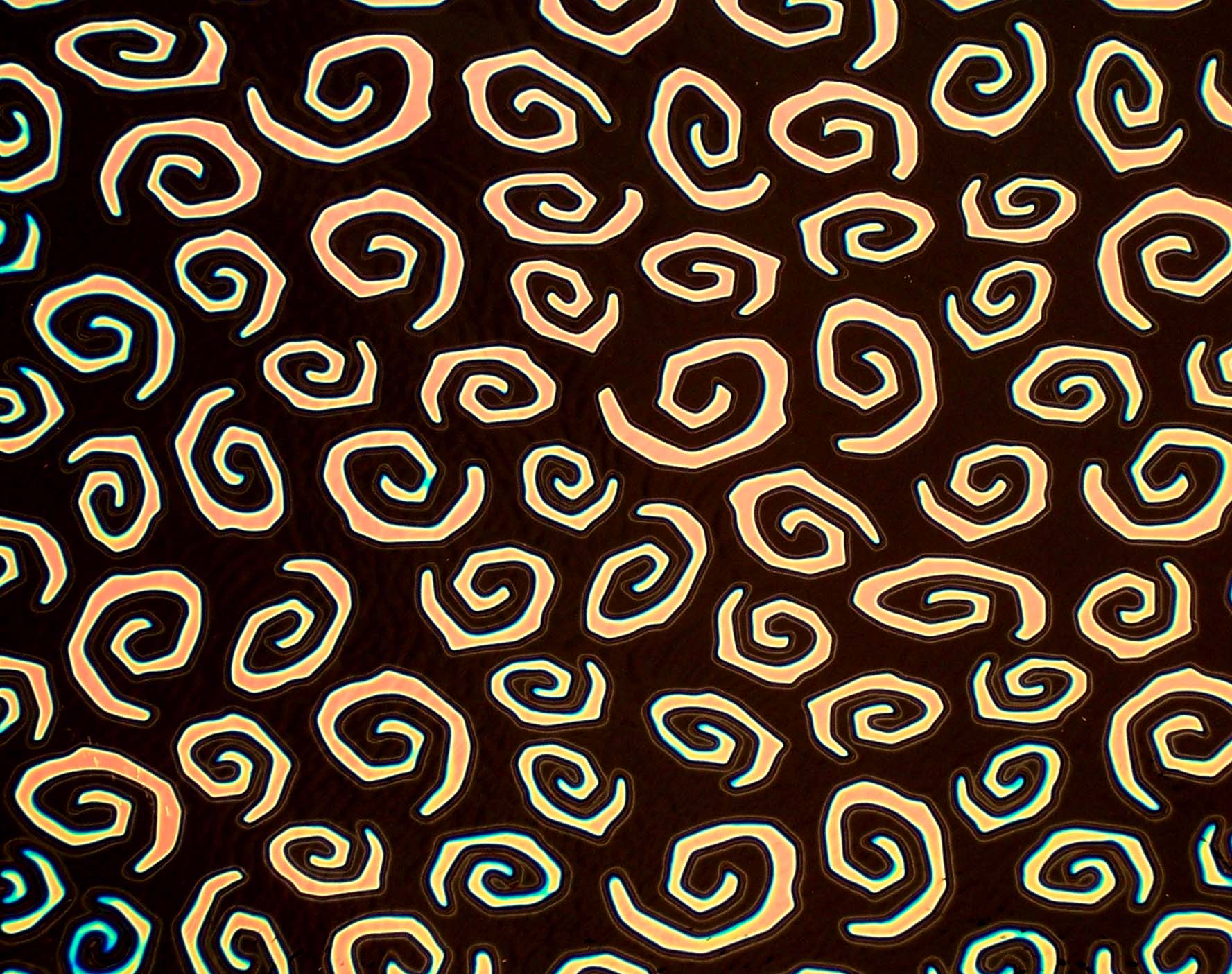 Cbs Borderline Quarter Sheets vetro Spirals Salmon quarto