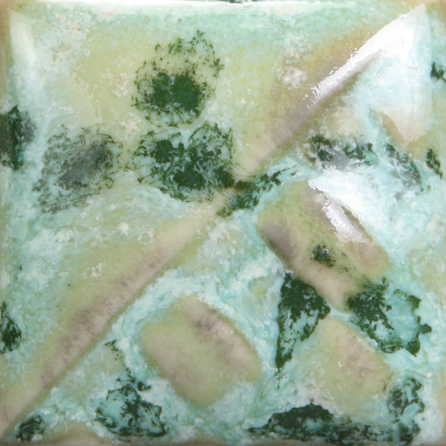 Cerama Smalti liquidi Lime Shower smalto ceramica verde lime cristalli