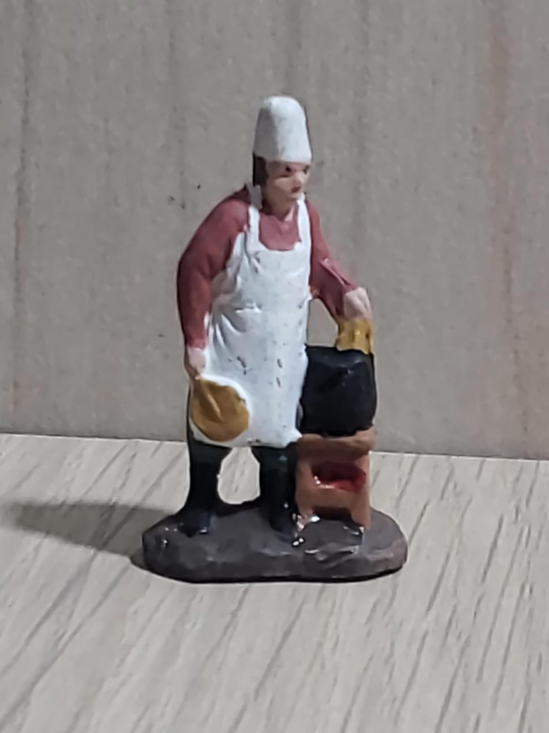 Ditta Montanini TC30037 Castagnaro pastore terracotta presepe