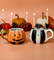 Pott'd Painting Kits Pumpkin Paint-a-Mug tazza zucca halloween x2