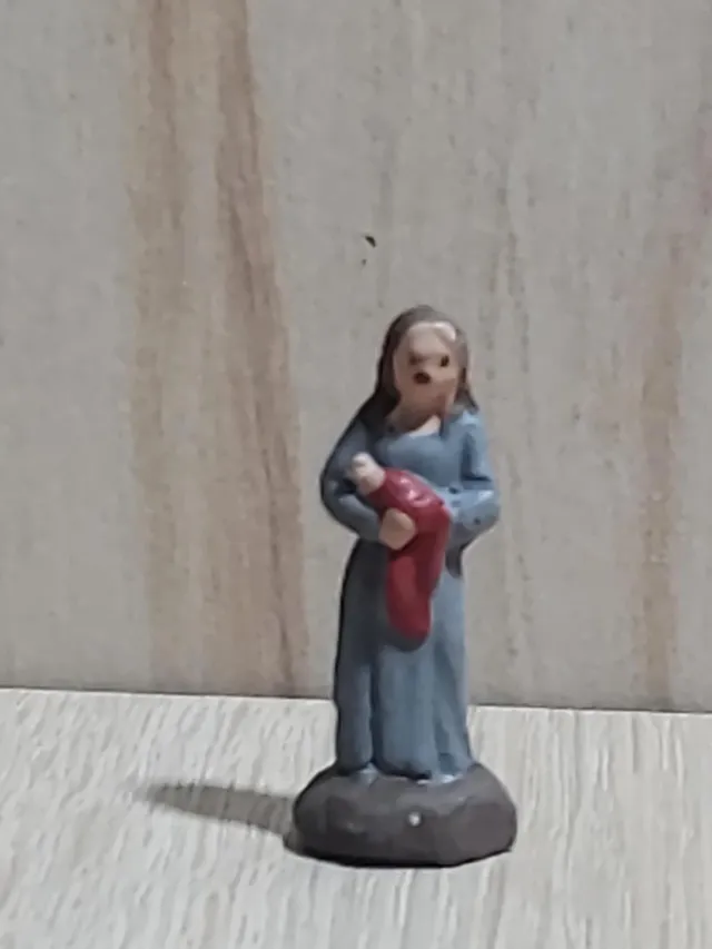Ditta Montanini Pastori in terracotta TC30019 statuina presepe