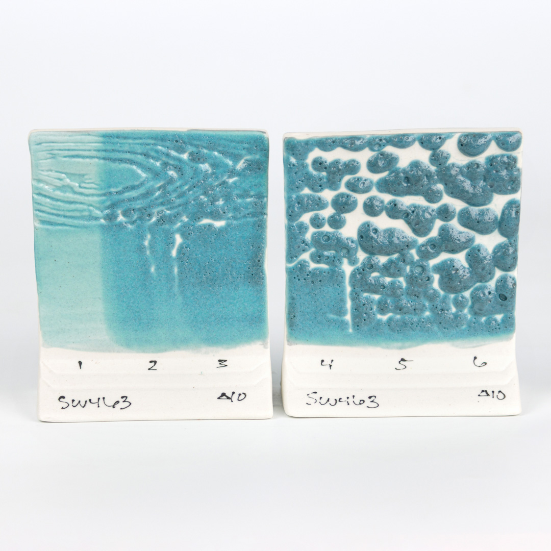Mayco Ritual Turquoise Moon Rocks smalto turchese materico