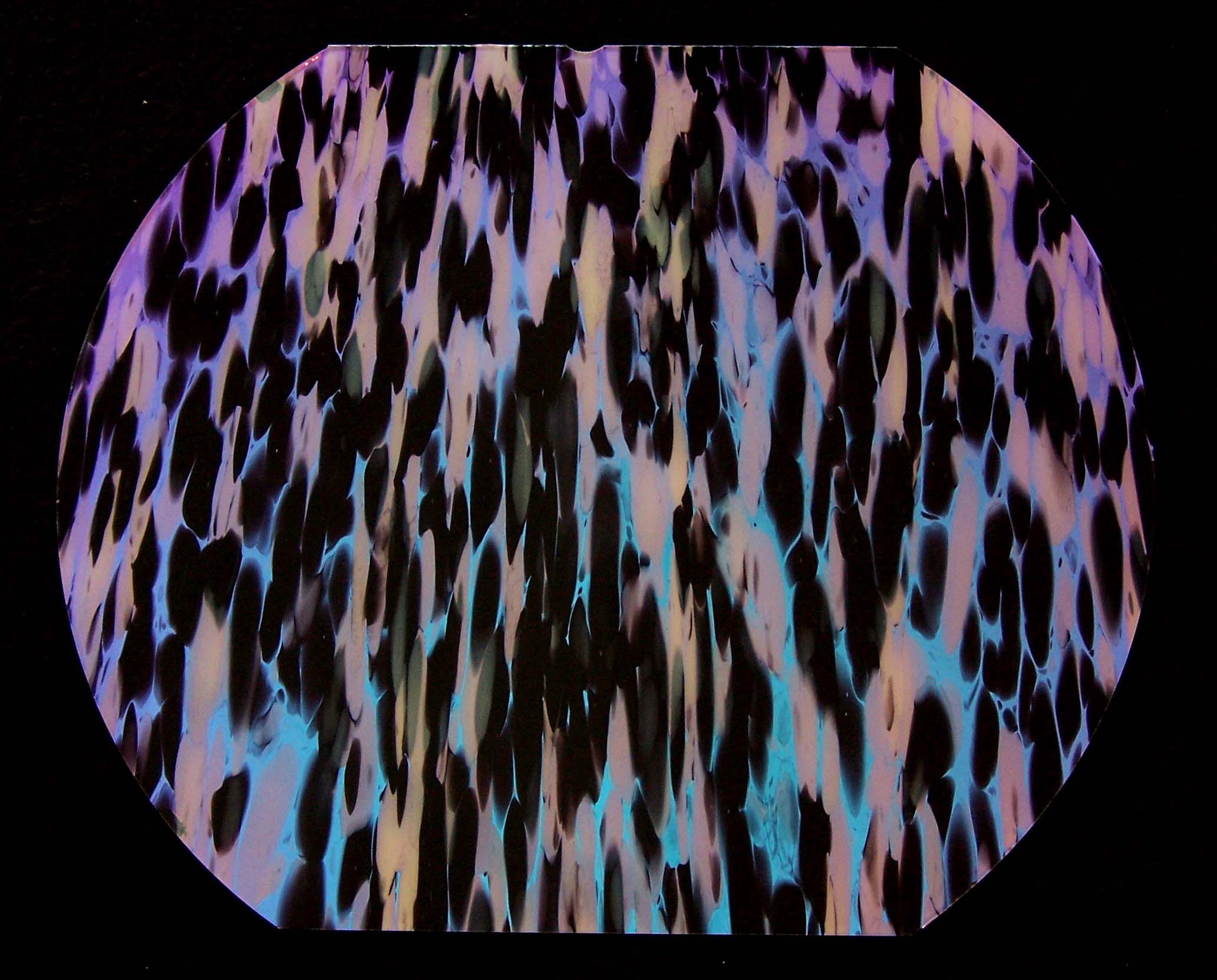 Cbs Murano Green Magenta Blue vetro dicroico 19 pollici