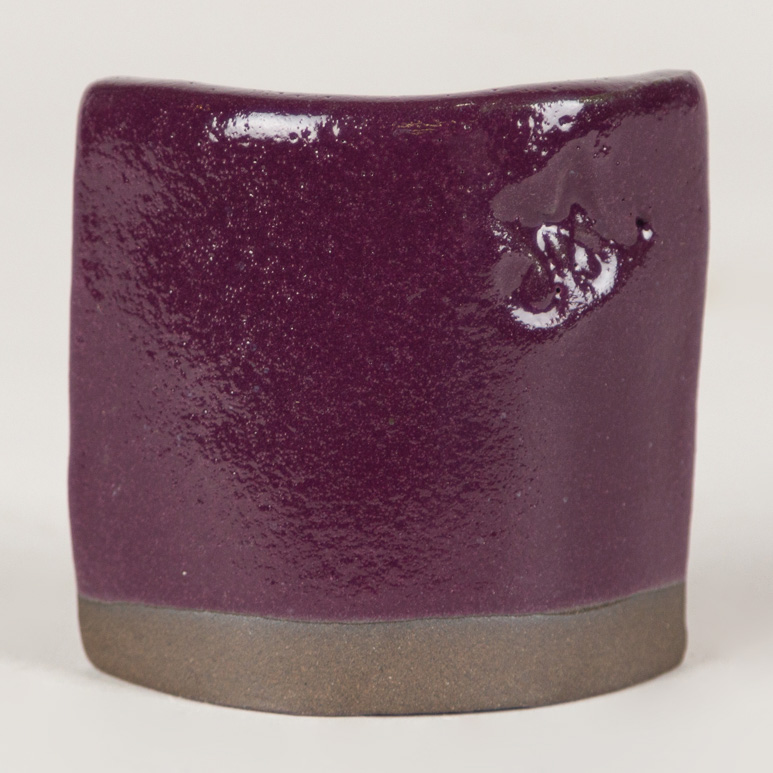 Mayco Foundations smalto ceramica Eggplant viola coprente