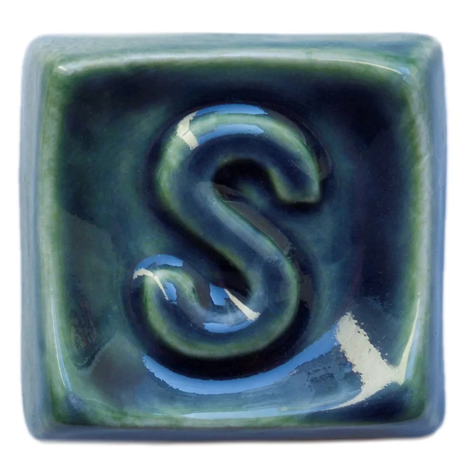 CERCO High Fire Glazes SP 1255 Dalyan smalto 500 g blu verde