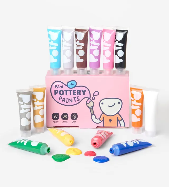 Pott'd Extras and Accessories Collezione Mini Pitture set colori per kit