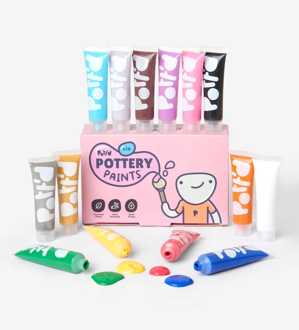 Pott'd Extras Mini Pinturas set mini pitture kit