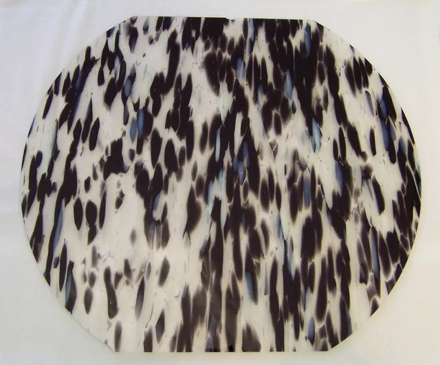 CBS Dichroic Specialty Murano 96 COE vetro dicroico 19" base