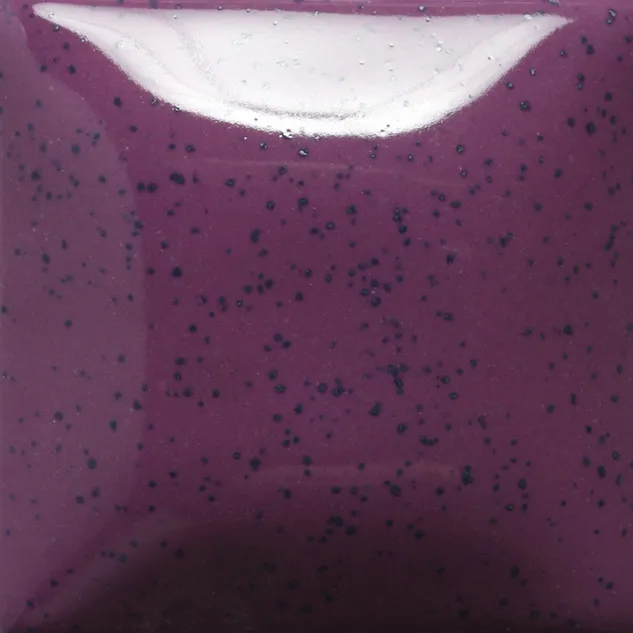 Mayco Speckled Stroke Coat Grapel smalto ceramica viola