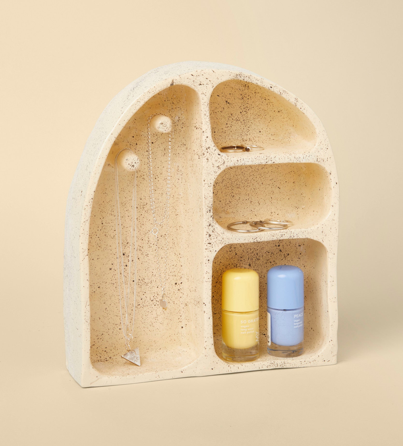 Pott'd Projects Tiny Trinket Tower portagioie ceramica