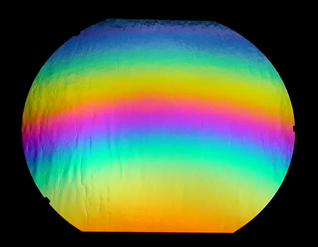 Cbs Rainbow 2 RB2 vetro dicroico rotondo 19 pollici arcobaleno