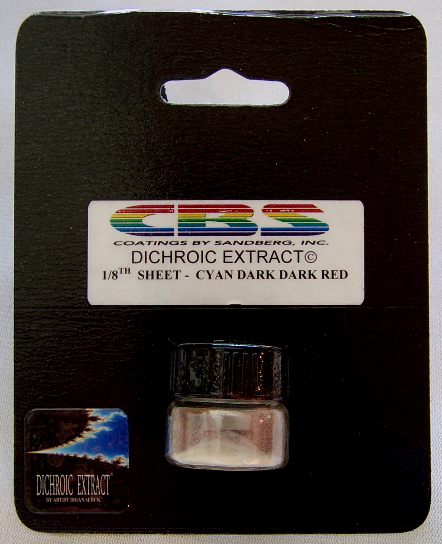 CBS Dichroic Extract Cyan Dark Red flacone 1/8 foglio