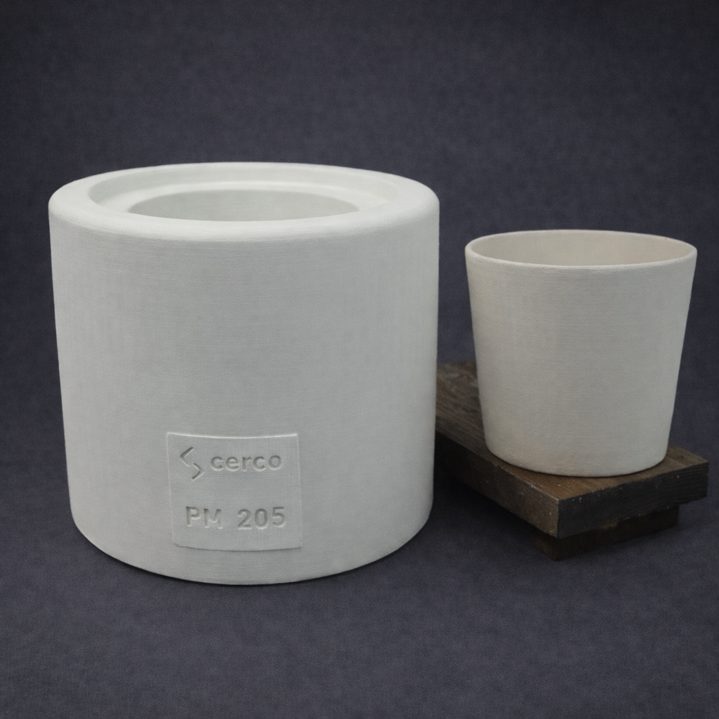CERCO Plaster Molds PM 205 stampo tazza conica grande