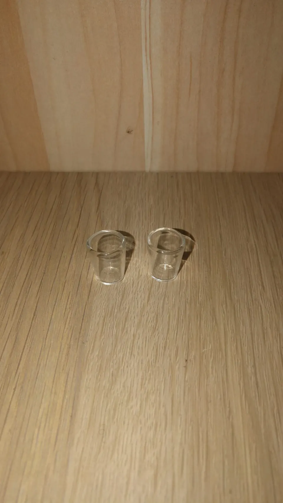 Ditta Montanini Bicchieri per Pastori 12CM 2 Pezzi Miniatura
