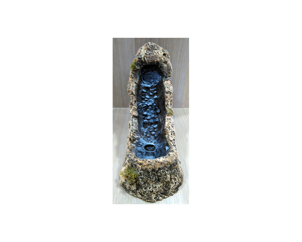 Ditta Montanini R6 cascata presepe resina 15x7,5x21 cm