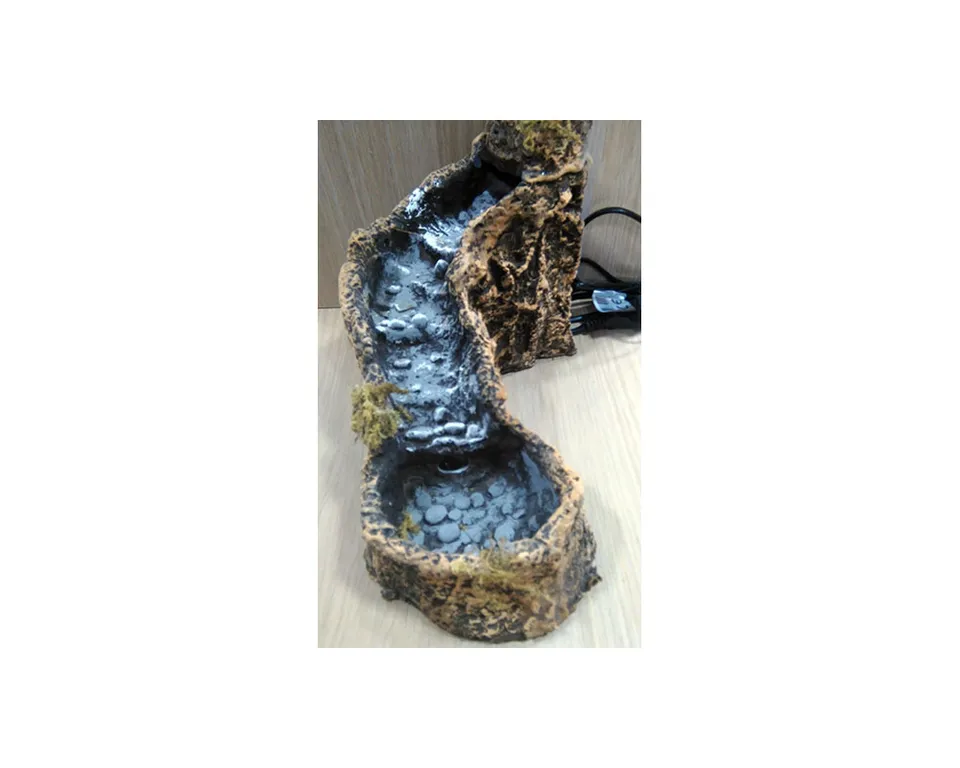 Landi RU11 cascata presepe 17 cm fontana miniatura