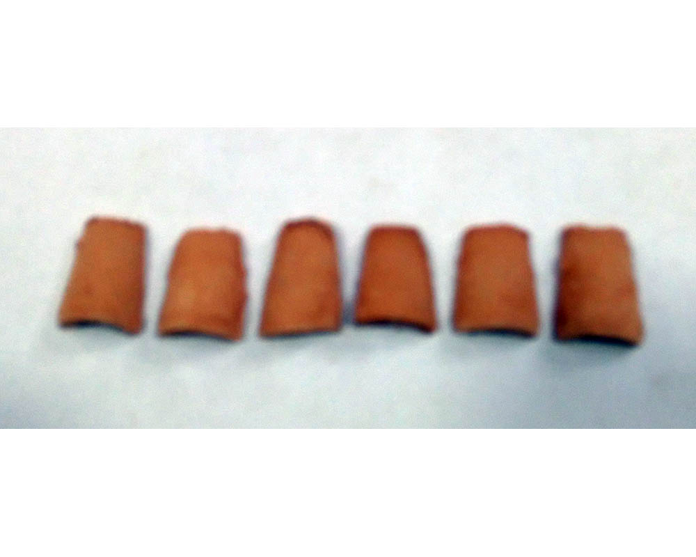 Ditta Montanini Tegole terracotta 1x1,4 tegole presepe 100 pezzi