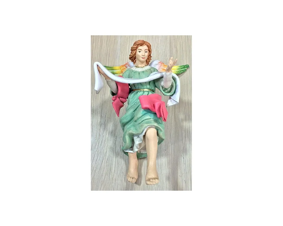 Ditta Montanini Pastori in terracotta T1606 Gloria 16cm statuina