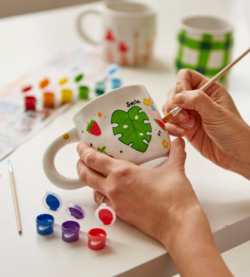 Pott'd Bundles Mug Painting kit pittura tazze ceramica