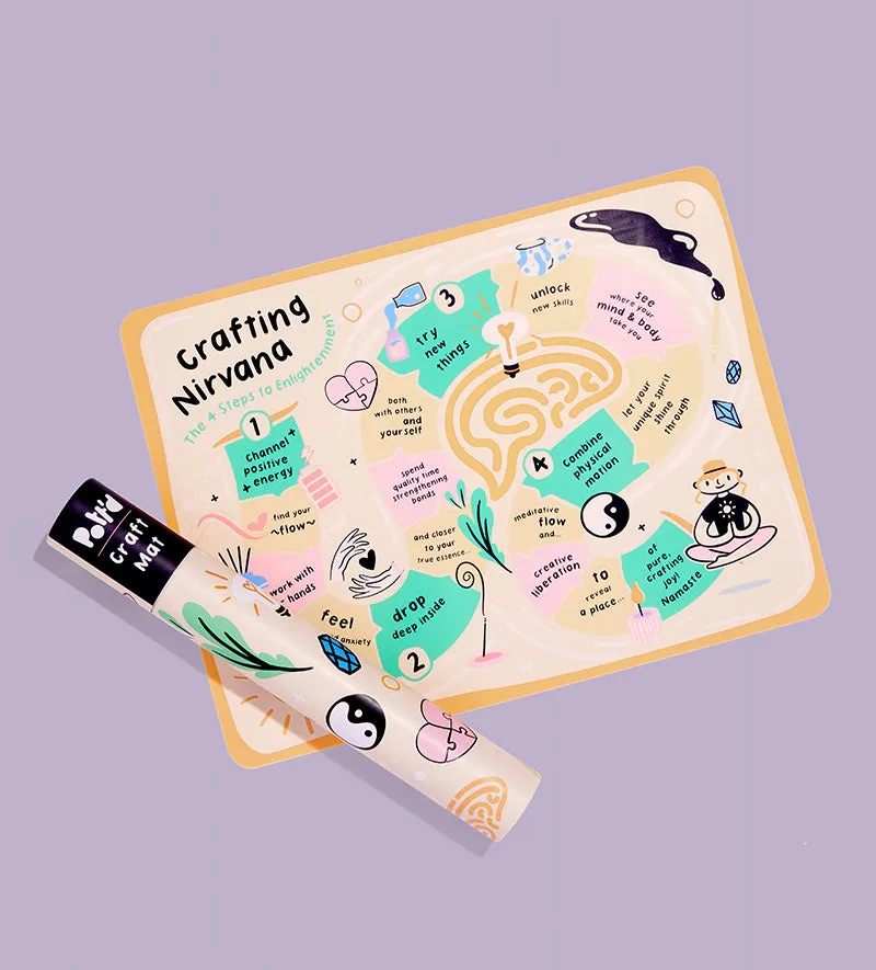Pott'd Extras and Accessories Bastelmatte tappetino craft silicone