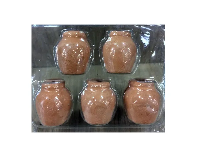 Ditta Montanini Minuterie 40986 kit 5 anfore terracotta 2 cm