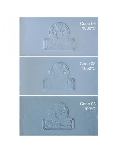 Sio-2 PLA blu argilla ceramica bassa temperatura