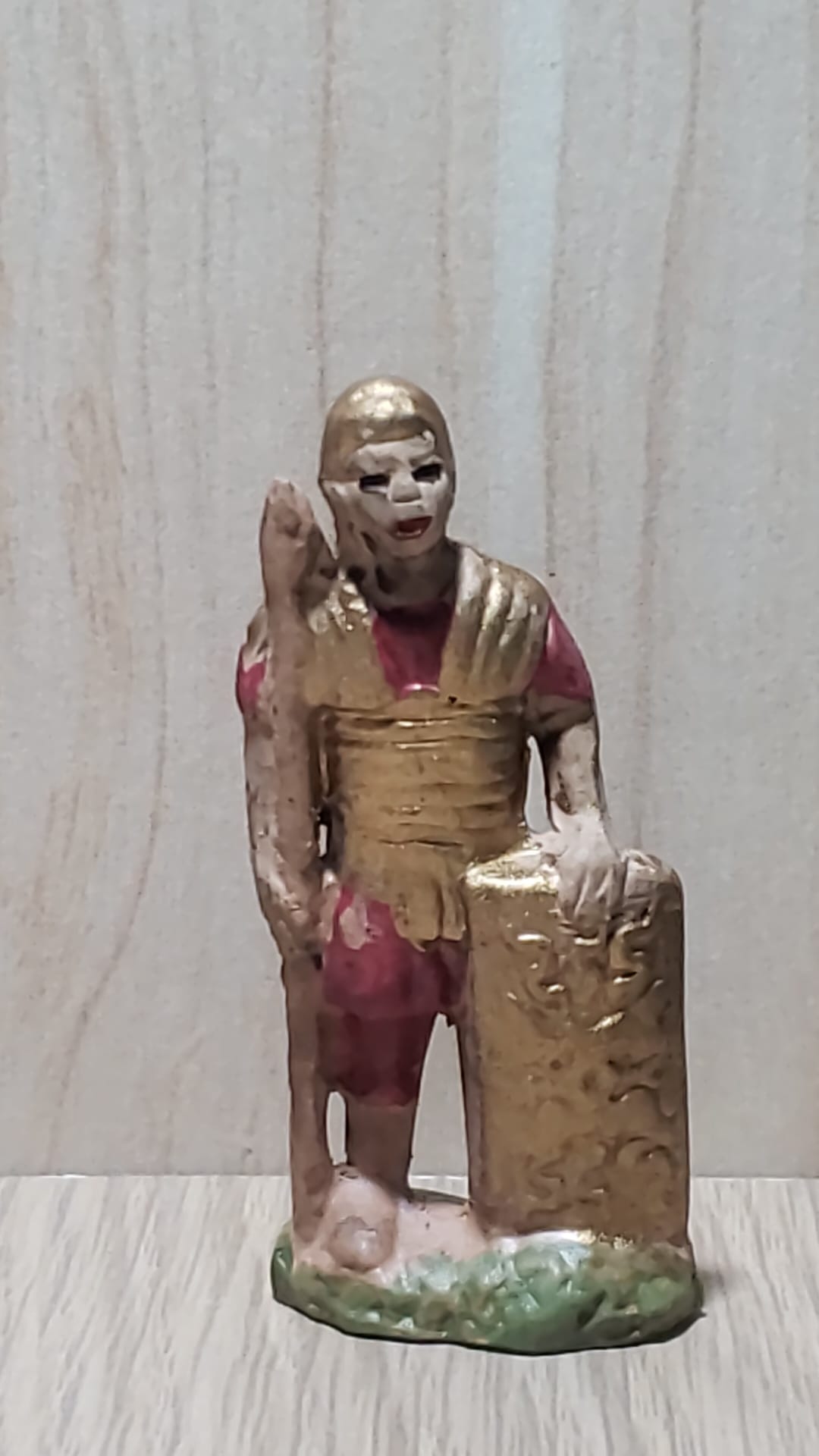 Pastori in Terracotta TC25 soldato romano statuina 6 cm