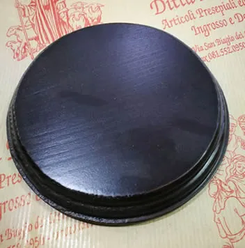 Ditta Montanini Basi di Legno Base Tonda 13 Cm Presepe