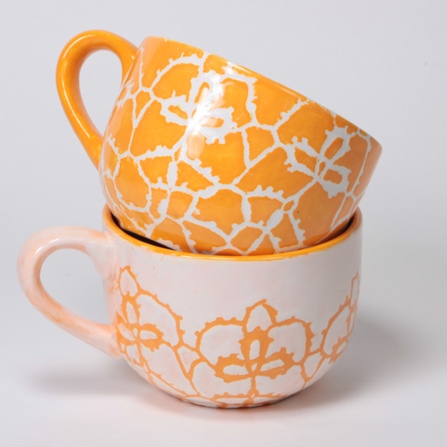 Mayco Earthenware Bisque Jumbo Cappuccino Mug 24oz tazza bisque