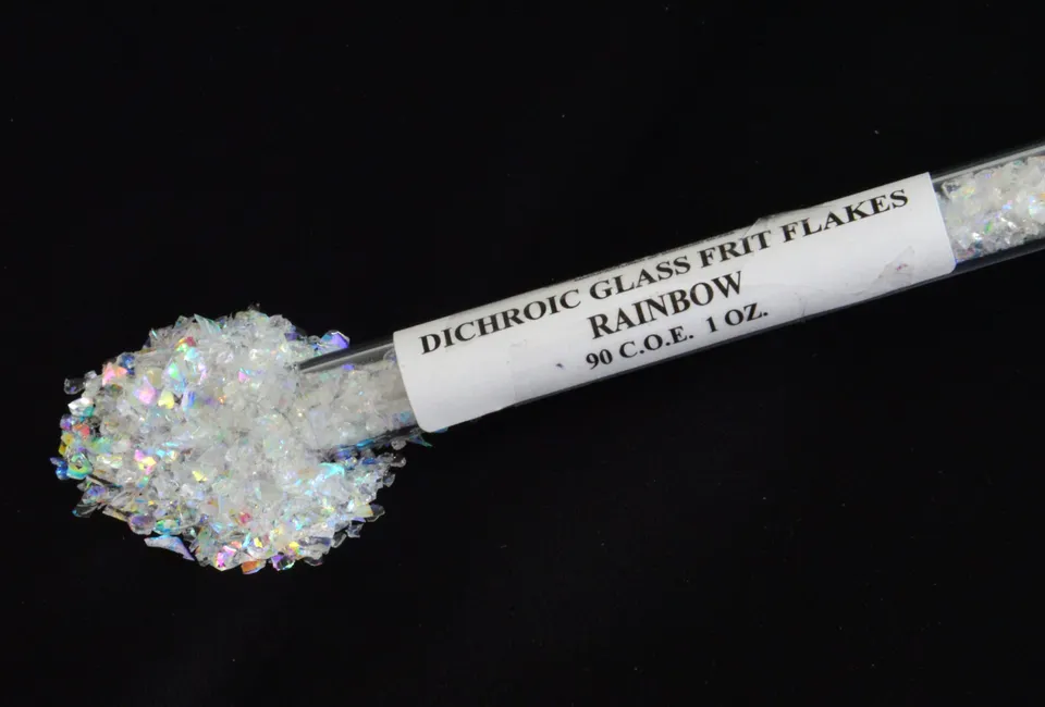 CBS Frit Flakes Fritta Trasparente Rainbow Tubo 1 Oncia