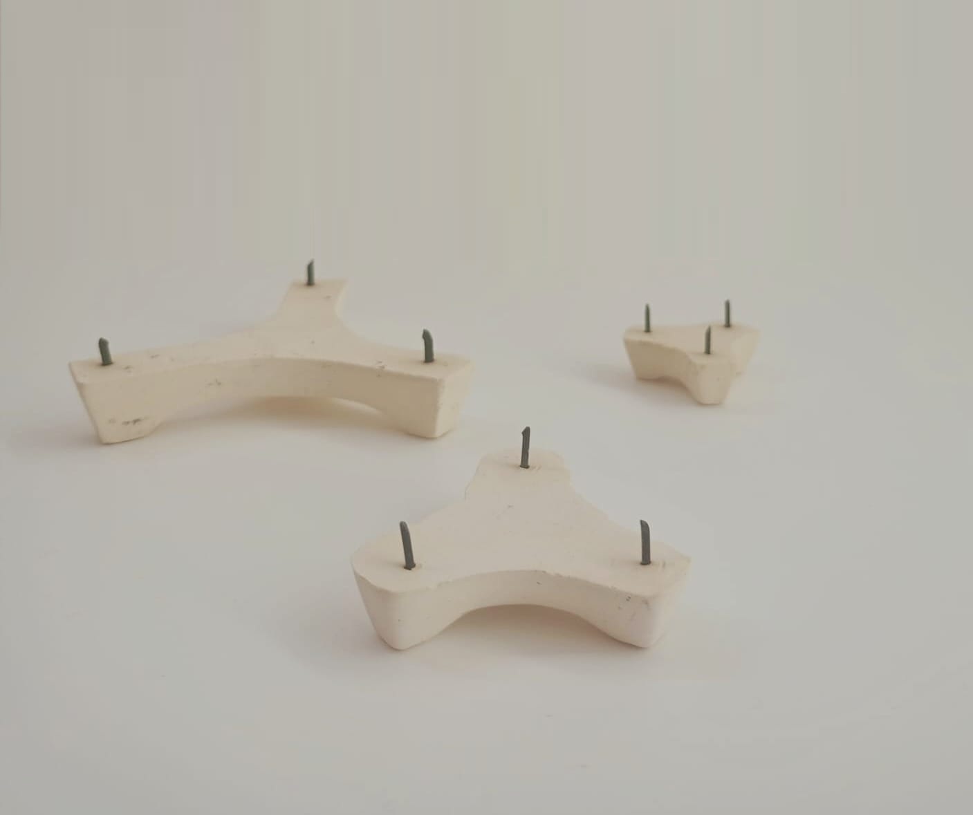 Cerama Treppiedi sostegno cottura ceramica fino 1305°C