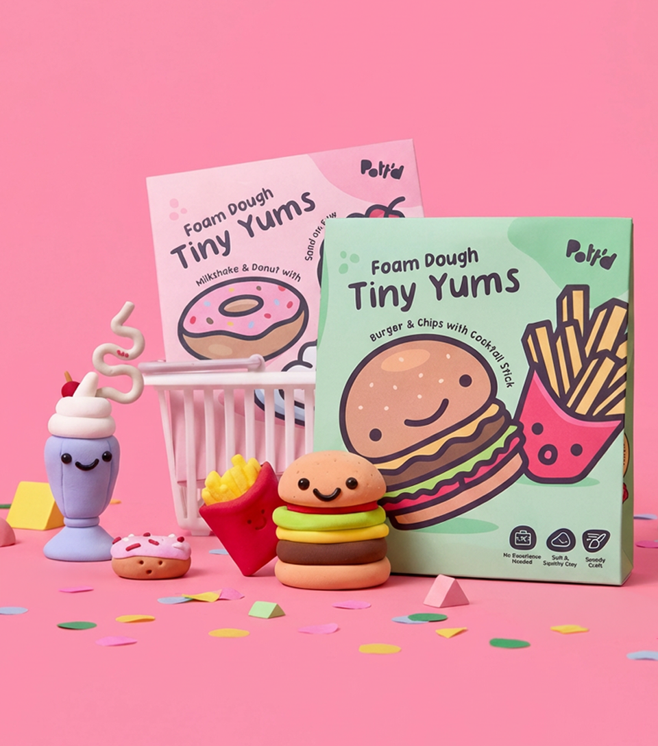 Pott'd Bundles Pack Mini Aperitivos Diner Delights miniature cibo