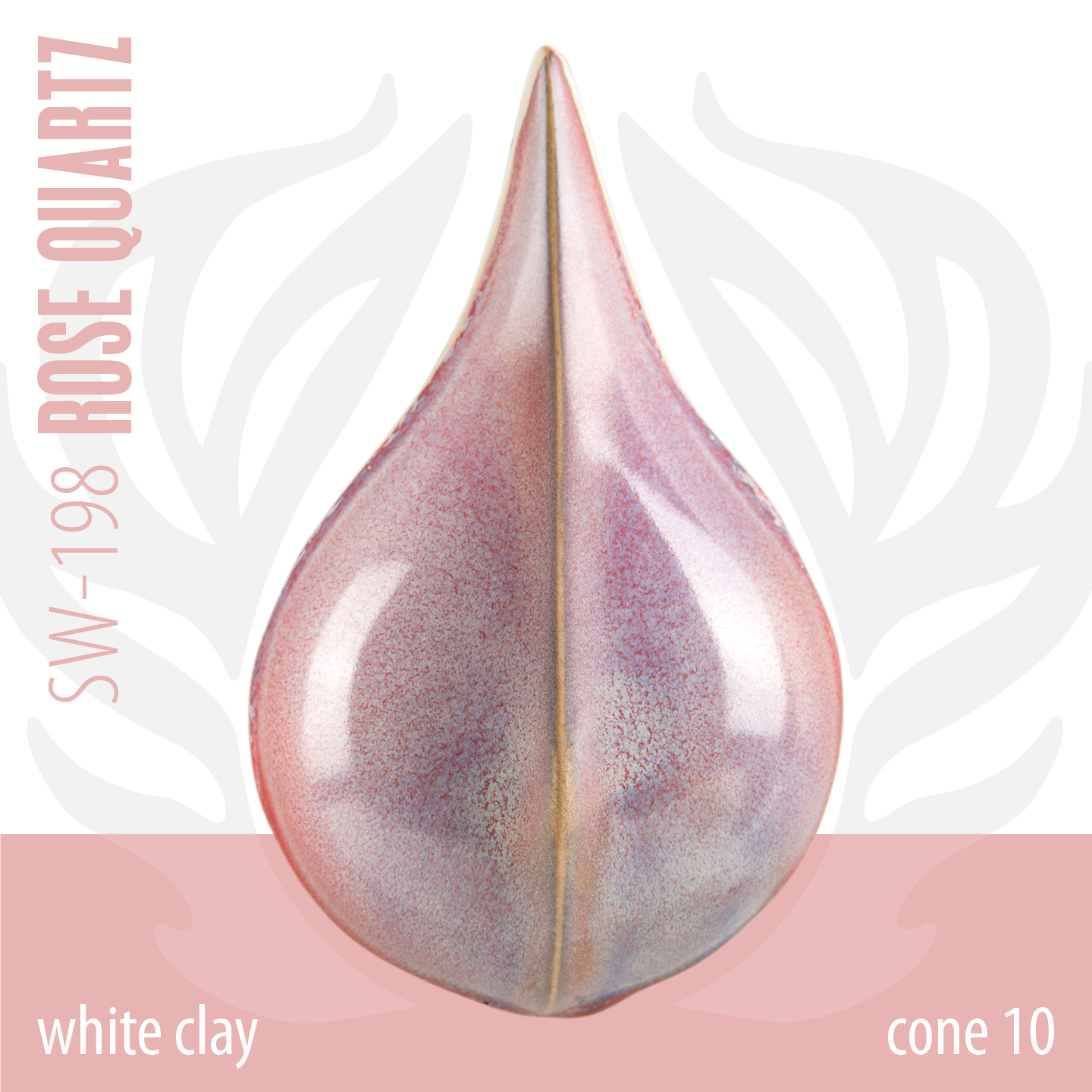 Mayco Foundations Rose Quartz smalto gres rosa quarzo